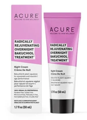 Acure Radically Rejuvenating Overnight Bakuchiol Treatment-50 ml